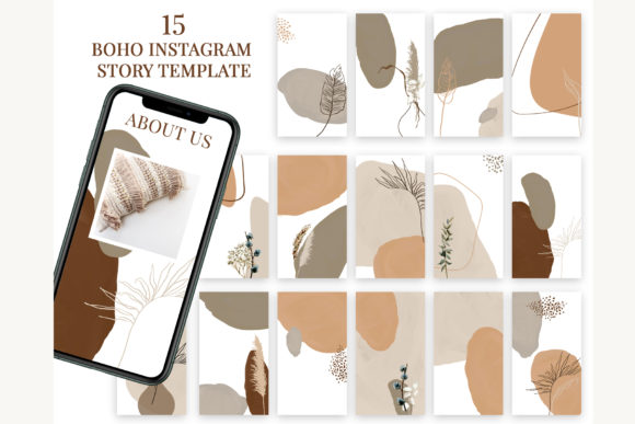 Download Boho Instagram Story Template - Boho Collection