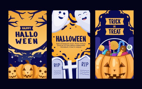 Download Halloween Social Media Story Design - Story design Collection