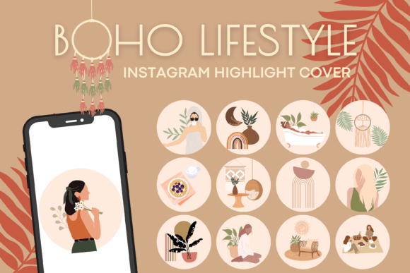 Download Boho Instagram Story Highlights - Boho Collection