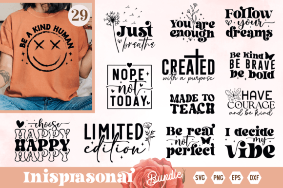 Download Boho Inspirational Sleeve Svg Bundle - Boho Collection