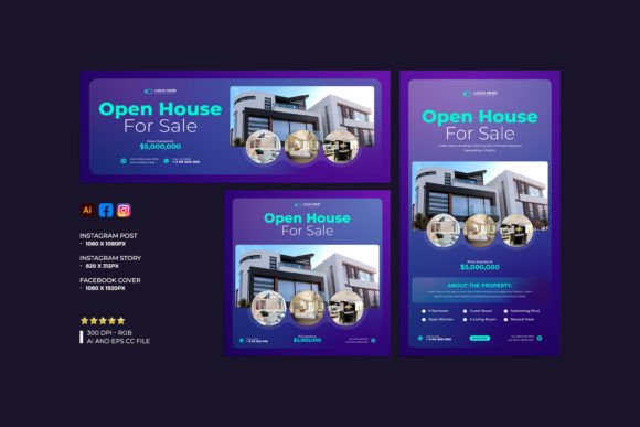 Download Real Estate Social Media Banner Template - Social media banner Collection