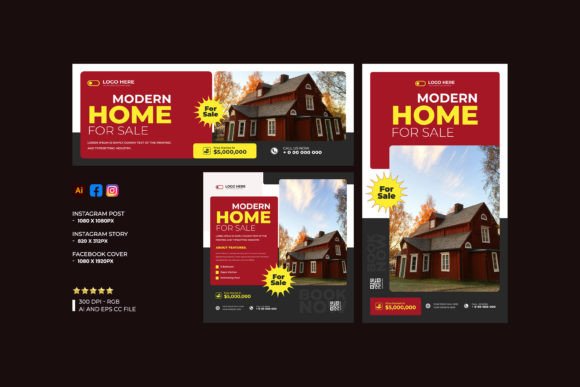 Download Real Estate Social Media Banner Template - Social media banner Collection