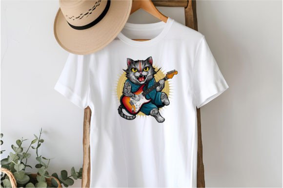 Download Rockstar Cat Clipart PNG Design - Rockstar Collection